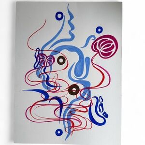 Handmade Gouache Painting